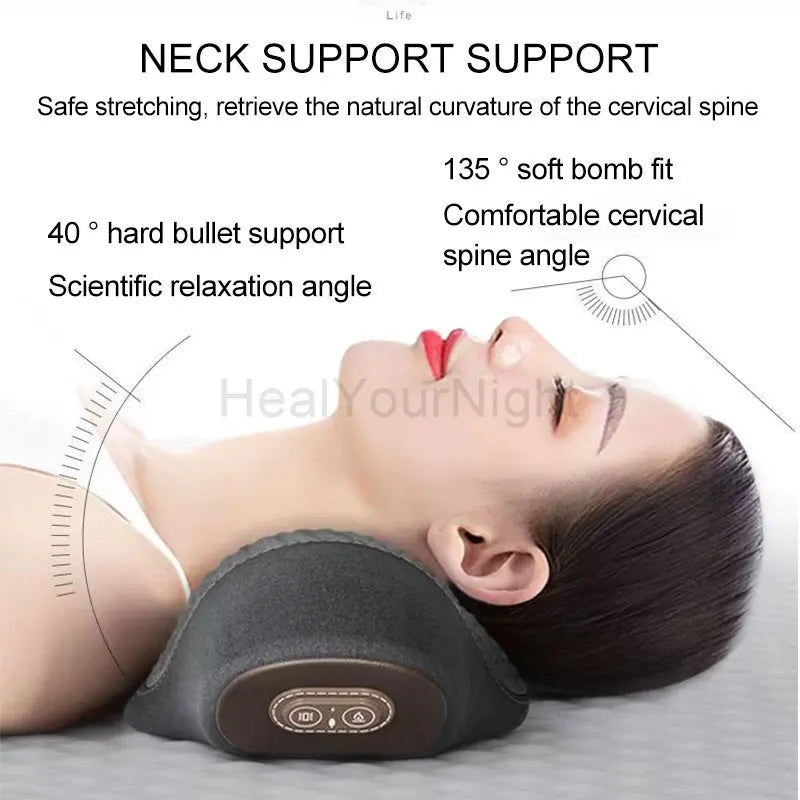 Neck Massager Pillow With Heat Compress