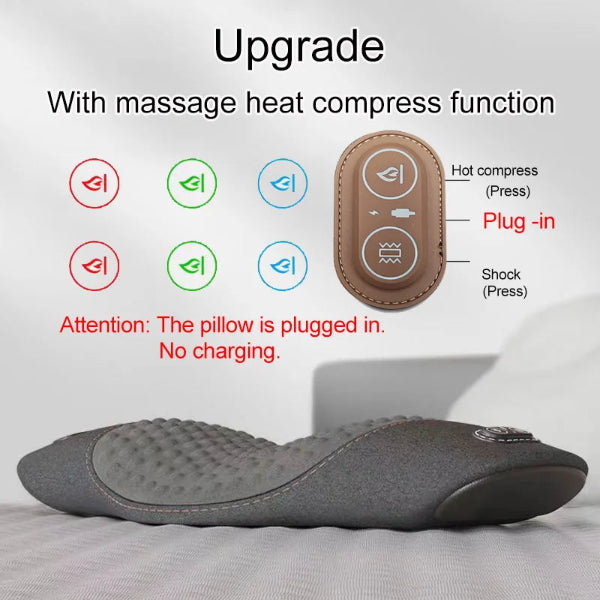 Back Massager Pillow With Heat Compress