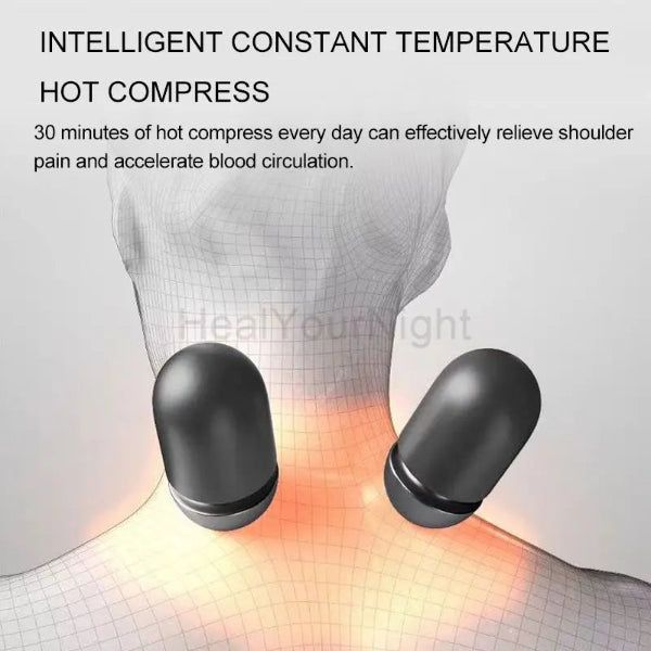 Back Massager Pillow With Heat Compress
