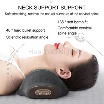 Neck Massager Pillow With Heat Compress